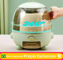 Dispenser de Grãos para Cozinha 360°