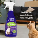 Xô Cat Pet Clean – Spray Educador Sanitário para Gatos 500ml