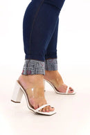 Calça Jeans Feminina Plus Size Skinny – Azul Escuro