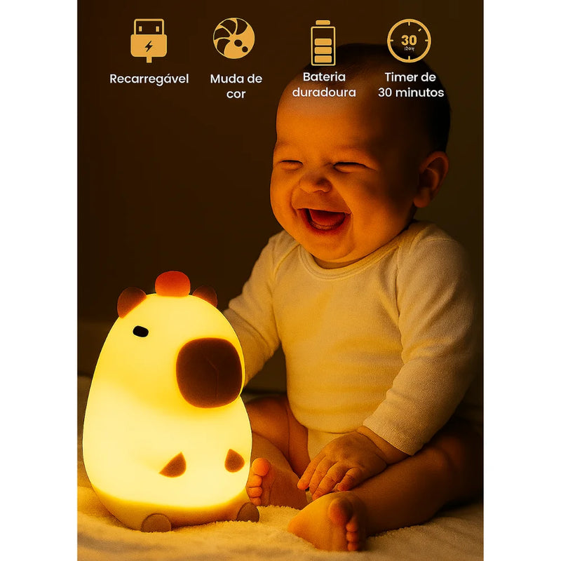 Luminária de Mesa Capivara