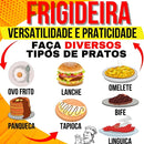 Frigideira Antiaderente com 3 Divisórias