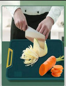 Tábua de Corte Antibacteriana Retangular com Alça