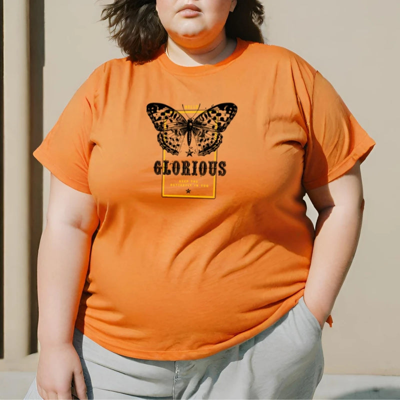 Camiseta Feminina GuGi Butterfly Glorious