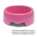 Comedouro Bebedouro Pet para Cães e Gatos | Tigela Ração Água Plástico Resistente