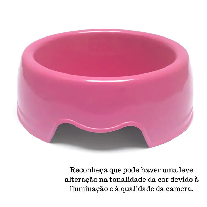 Comedouro Bebedouro Pet para Cães e Gatos | Tigela Ração Água Plástico Resistente