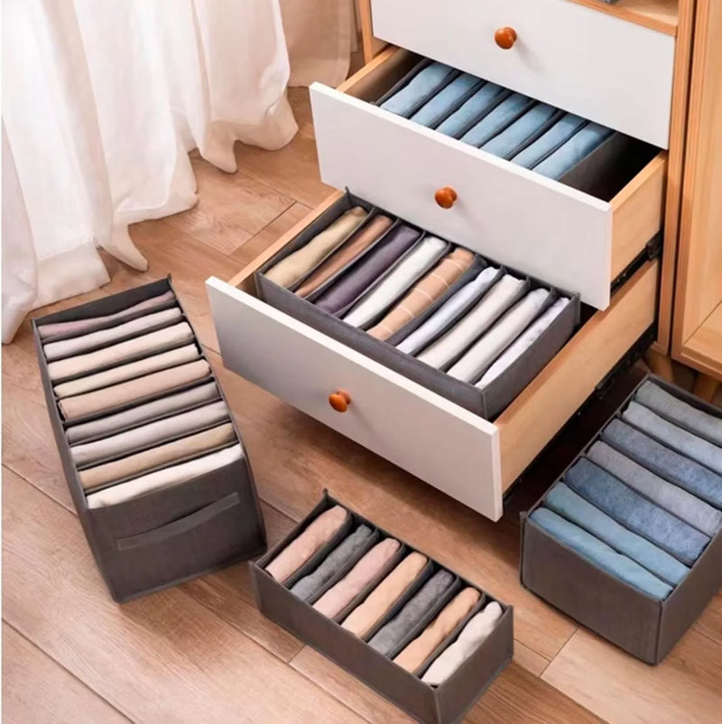 Organizador de Roupas Colmeia com 7 Divisórias