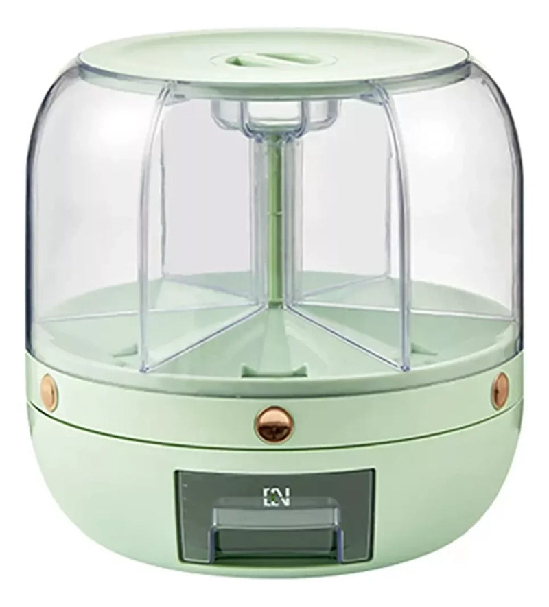 Dispenser de Grãos para Cozinha 360°
