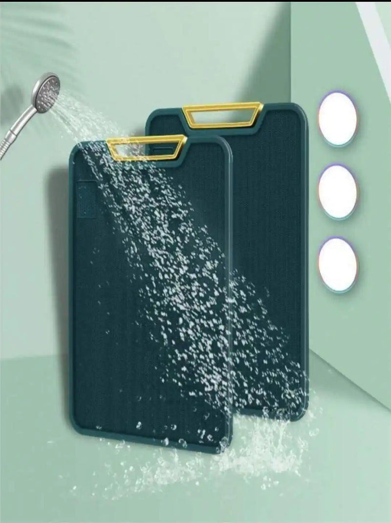 Tábua de Corte Antibacteriana Retangular com Alça