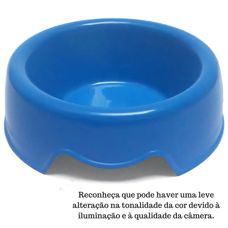 Comedouro Bebedouro Pet para Cães e Gatos | Tigela Ração Água Plástico Resistente