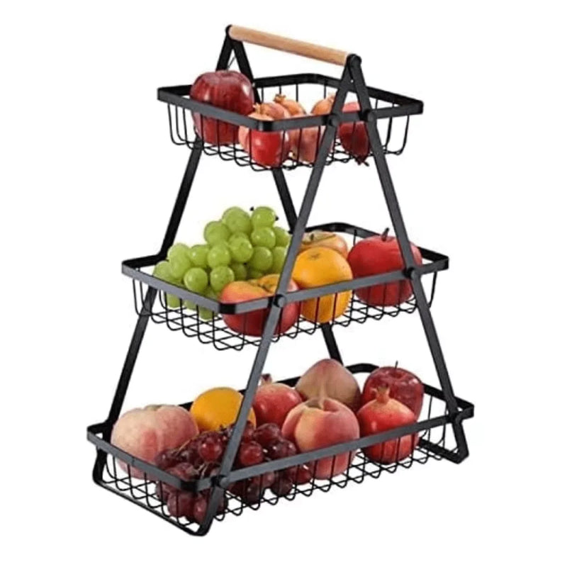 Organizador de Mesa Moderno em Aço Inox