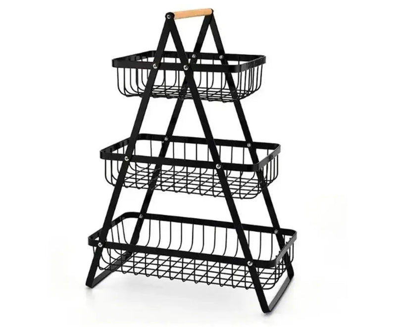 Organizador de Mesa Moderno em Aço Inox