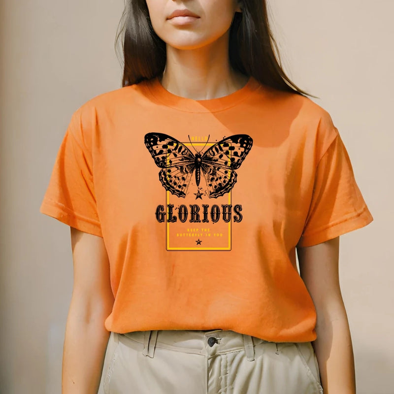 Camiseta Feminina GuGi Butterfly Glorious