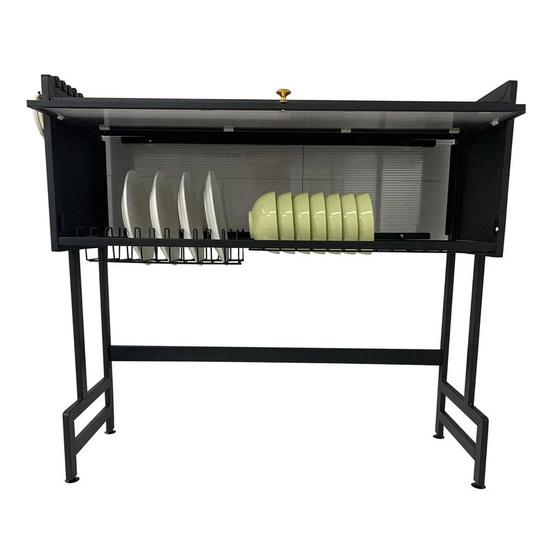 Escorredor de Pratos Sobre a Pia com Porta