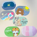 Tapete Oval de Banheiro