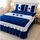 Colcha Casal Box Bordada Acolchoada 2,40 X 2,50m