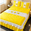 Colcha Casal Box Bordada Acolchoada 2,40 X 2,50m