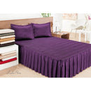 Colcha Casal Cetim Brilhante 3 peças