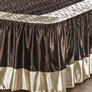 Colcha Casal Cetim Brilhante - 03 Peças