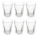 Conjunto de 6 Copos de Vidro Transparentes Isis 360ml