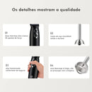 Liquidificador e Mixer Portátil COIBEU 127V – Mini Processador Elétrico para Alimentos