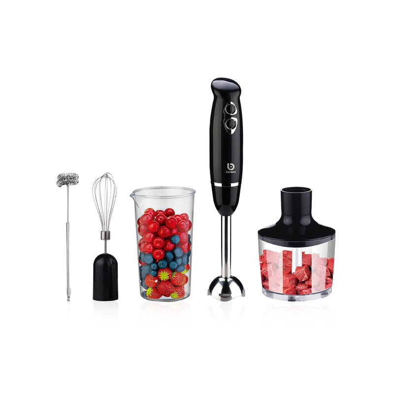 Liquidificador e Mixer Portátil COIBEU 127V – Mini Processador Elétrico para Alimentos