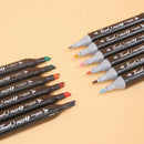 Kit 24 - 168 Canetas Coloridas para Arte e Escola