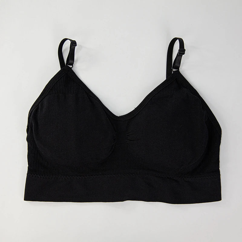 Top Esportivo Feminino Sem Costura