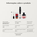 Liquidificador e Mixer Portátil COIBEU 127V – Mini Processador Elétrico para Alimentos