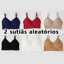 Top Esportivo Feminino Sem Costura