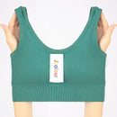 Kit com 3 Peças – Top Esportivo Respirável em Poliéster