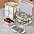 Fruit And Verts Refrigerator Organizer Pot With 7.6L Basket