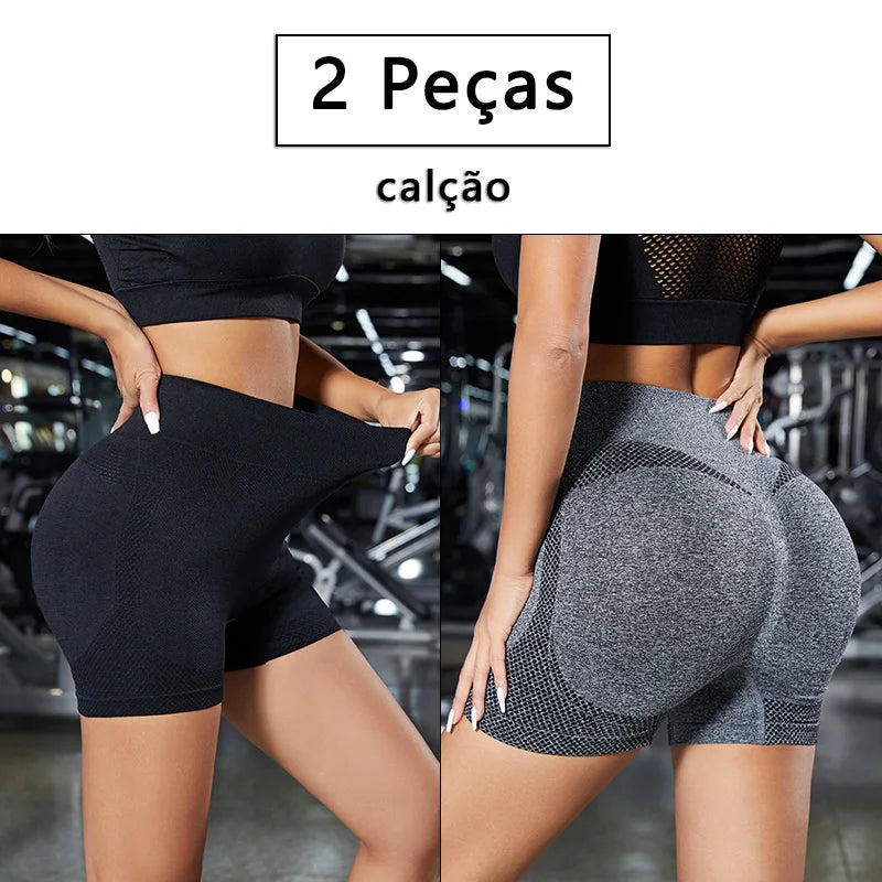 Shorts Feminino Fitness Levanta Bumbum