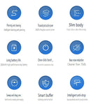 Robô de Limpeza Inteligente – Varrer, Aspirar e Passar Pano com Controle via App