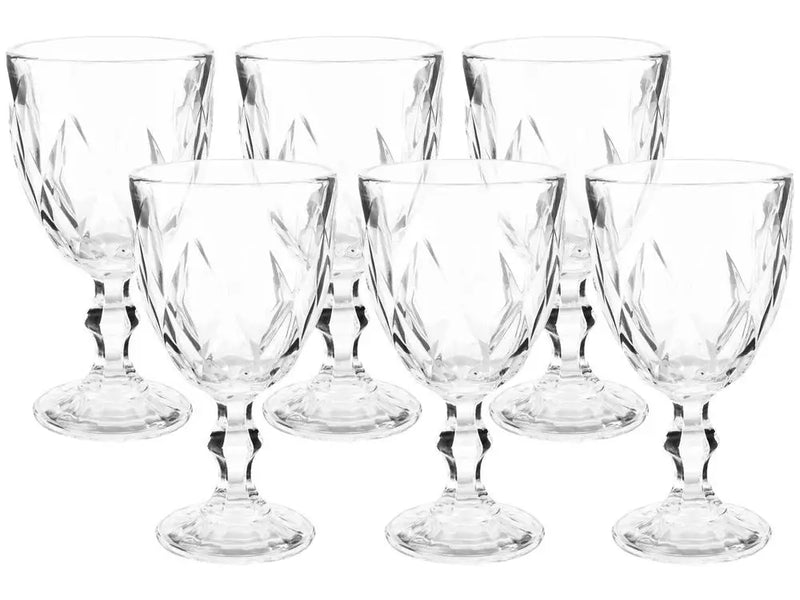 Jogo de 6 Peças Copos Diamond Empire Haus