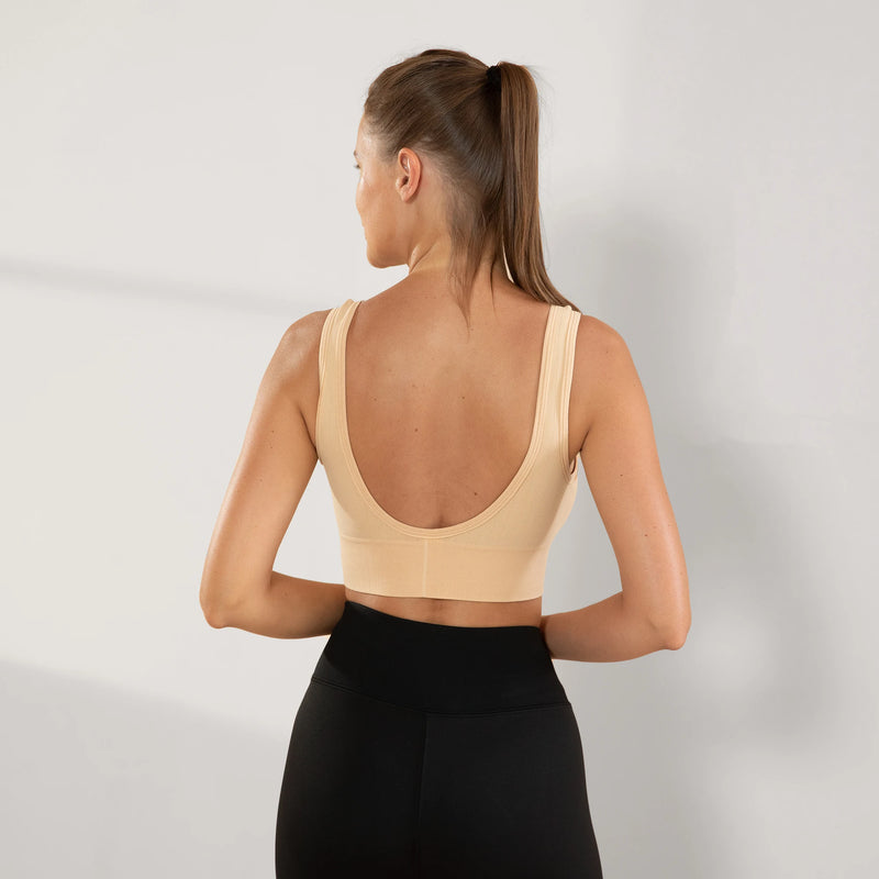 Top Fitness Feminino – Sutiã Esportivo Sexy para Academia e Treino