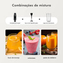 Liquidificador e Mixer Portátil COIBEU 127V – Mini Processador Elétrico para Alimentos