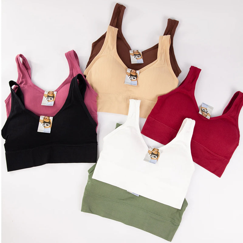 Top Fitness Feminino – Sutiã Esportivo Sexy para Academia e Treino