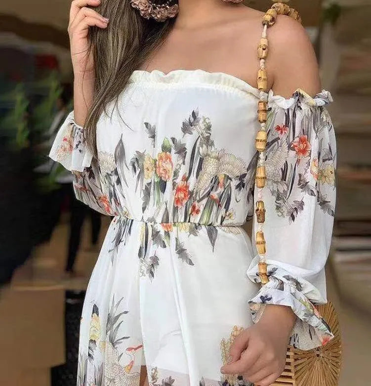 Vestido Feminino Floral / Primavera-Verão