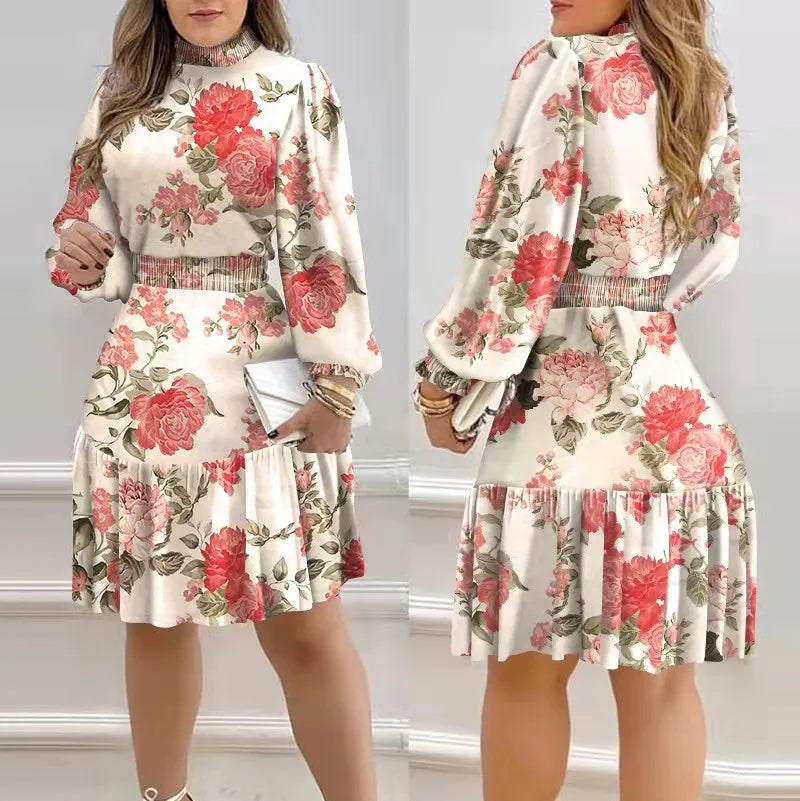 Vestido Feminino Curto Floral