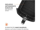 Air Fryer Mondial 4 Litros – Fritadeira Sem Óleo Preta com Timer e Alta Potência 110V