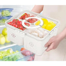 Fruit And Verts Refrigerator Organizer Pot With 7.6L Basket