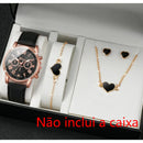 Conjunto Semi-Jóias com Relógio